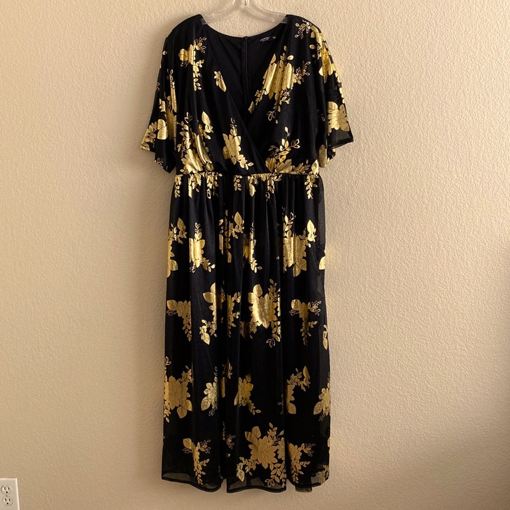 Surplice Maxi Dress